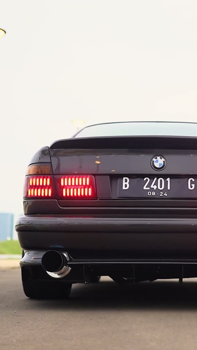 APA JADINYA KALO BMW E34  V8 PAKE KNALPOT HKS PUNYA LANCER EVO 9 ?? #HKS #hkshipower #E34 #BMW