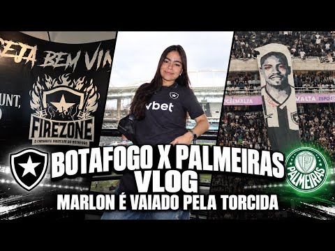 VLOG BOTAFOGO 0 X 0 PALMEIRAS PELO BRASILEIRÃO