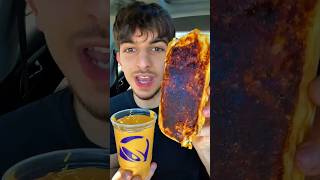 Taco Bell Mukbang 🌯 Crispy Burrito ASMR #mukbang #asmrfood #viralfood #fastfoodmukbang #cheesepull