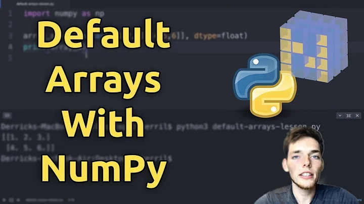 NumPy Default Arrays (Zeros, Ones, Full methods) - Learn NumPy Series