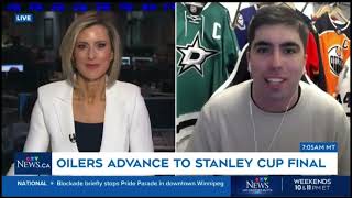 Stanley Cup Preview 2024 LIVE ON NATIONAL TV | Edmonton Oilers vs Florida Panthers NHL Playoffs Clip