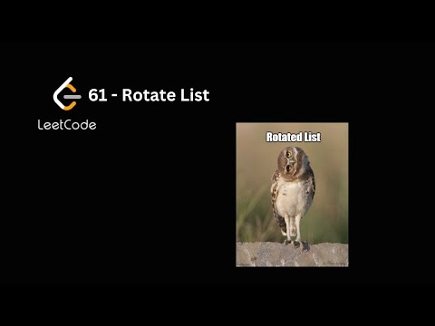 Rotate List - Leetcode 61