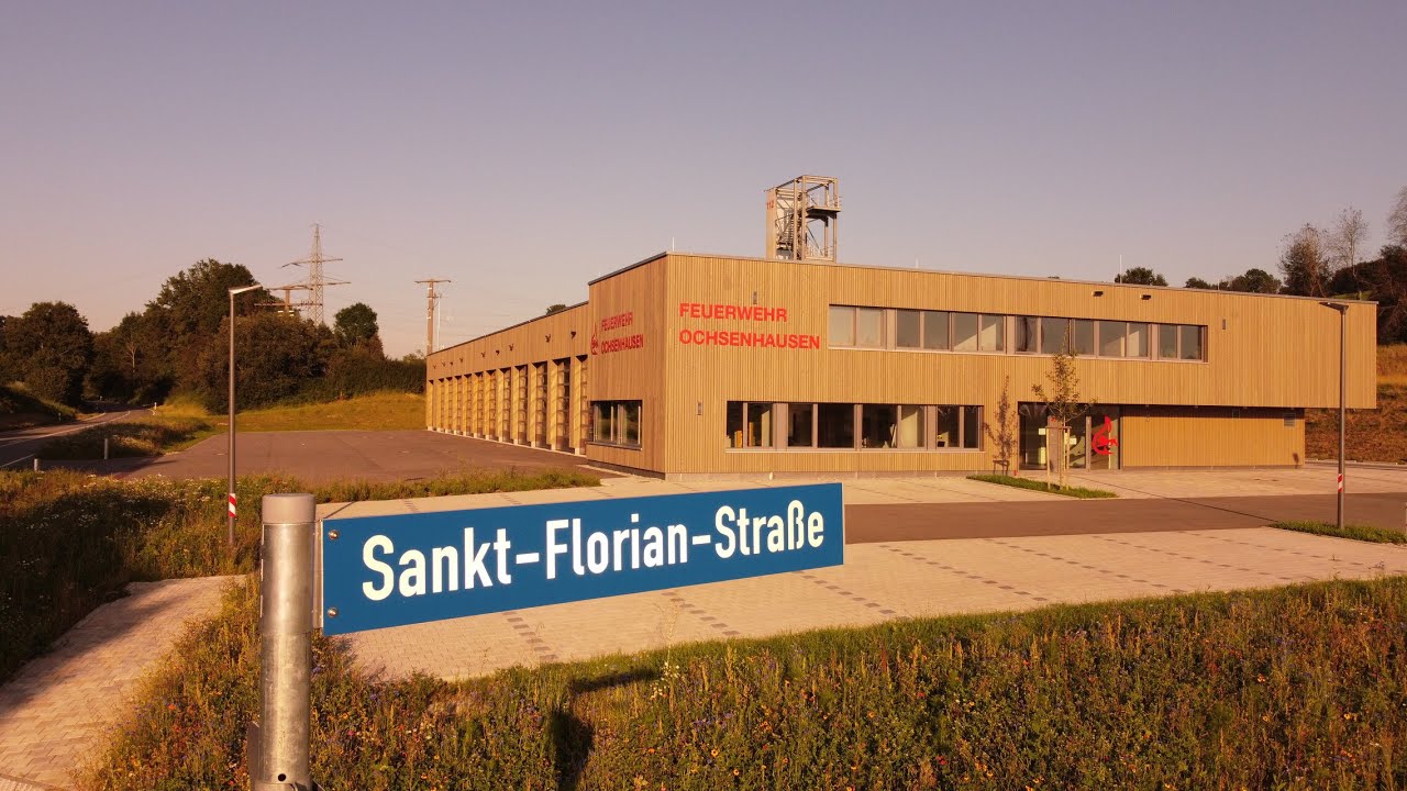 Neubau der Freiwilligen Feuerwehr Ochsenhausen in der Sankt-Florian-Straße 40