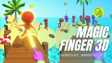 Magic Finger 3D - Gameplay Walkthrough  Levels 30-35 (Android, iOS) | efilixx gamer