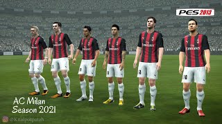 Ac Milan New Kits Season 2021 PES 13