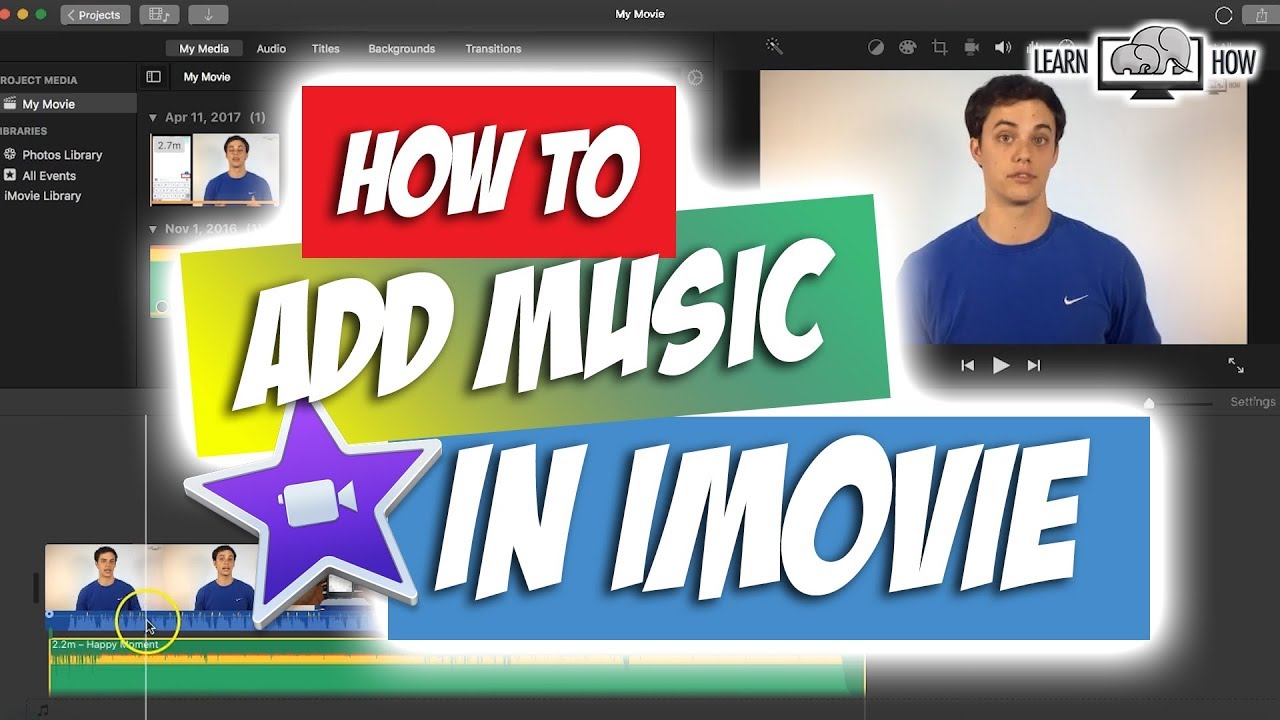 can i add music from youtube to mac movie maker