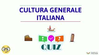 QUIZ DI CULTURA GENERALE ITALIANA #3 screenshot 4