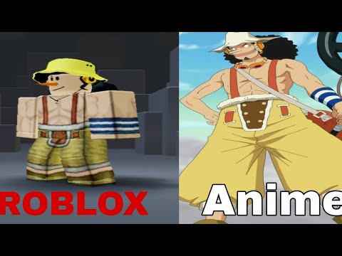 How to make usopp outfit on roblox - YouTube