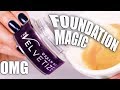 MIXING LOOSE POWDER IN LIQUID FOUNDATION?!! AMAZING RESULTS!!! OMG!!!