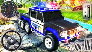 Police Jeep Driving Simulator 2020 - Prado Car 4x4 SUV Mountain Driver - Android GamePlay screenshot 3