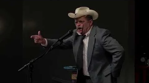 Jeff Stratton, as Teddy Roosevelt