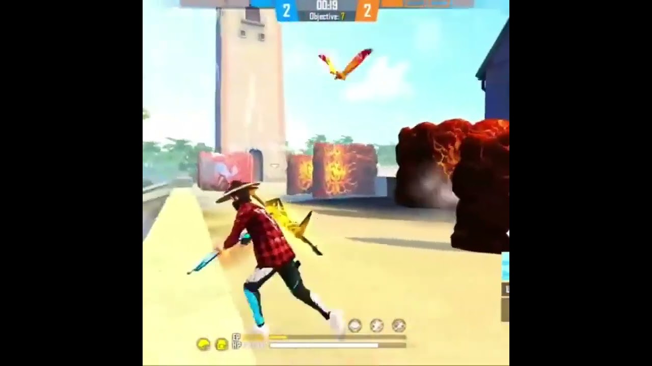 op wota 777 Vs four criminal part 3 squad wipe out 1v4 op gameplay must watch