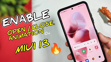 😃NON ROOT - Unlock opening closing animation in MIUI 13 FT. Redmi note 10🔥 4Gb devices