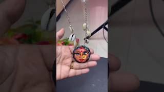 Diy Navratri Jewellery - Clay Diy Jewellery For Durga Pooja trendingshorts shortvideo diy