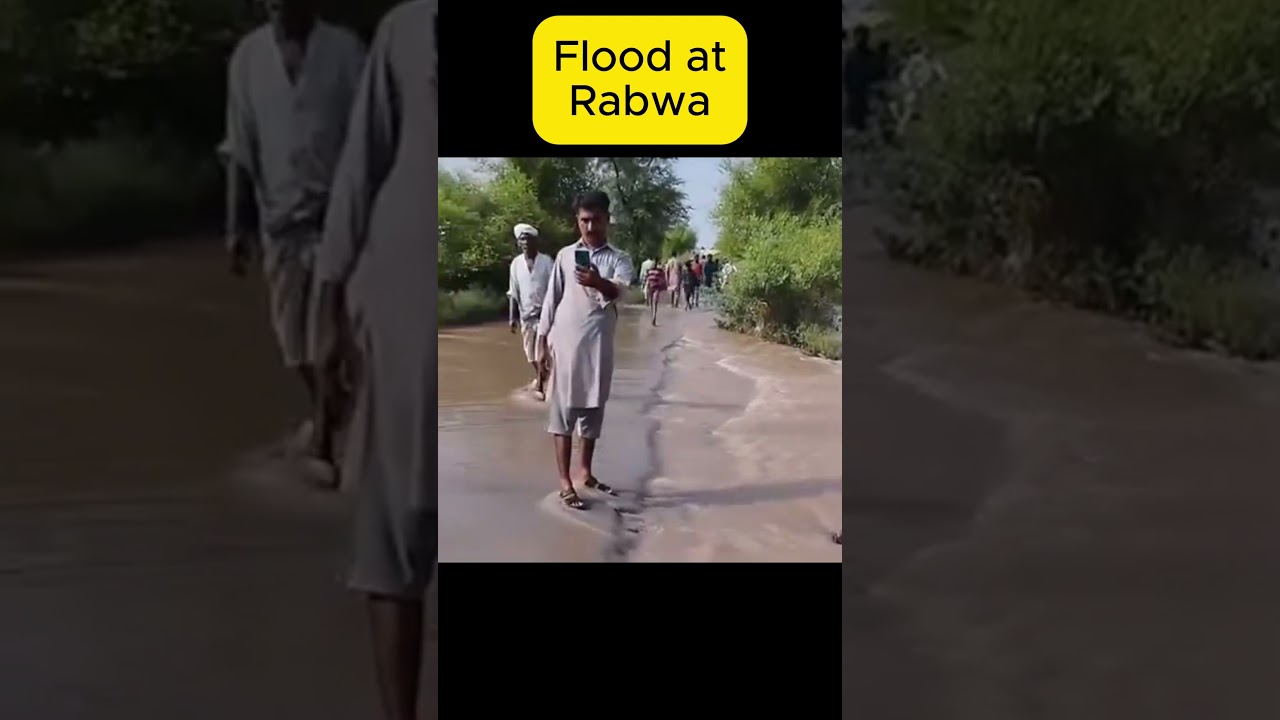 Flood in Rabwa Chenab Nagar || Flood Situation in Pakistan || Flood 2025