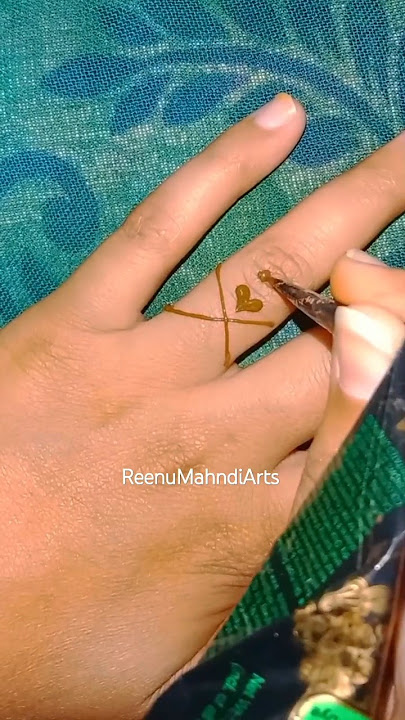 Trending Ring 💍 Mehndi Design 💚#trending #shorts #ring #tattooo #design #viral #artist #yt