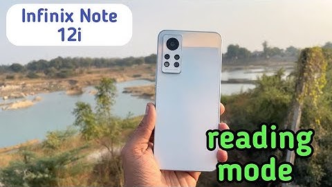 How To Reading Mode Setting Inow To Enable Reading Mode In Infinix Note 12i, How To Use Eyepro