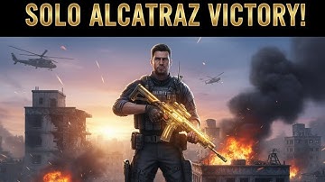 CODM SOLO ALCATRAZ VICTORY! 💥 Intense Battle Royale Gameplay | The Chad Official