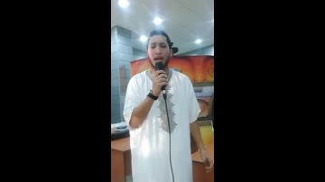 القارئ عبد المنعم بارودي والقارئ حاج مصطفى رويعي في تنافس قرآني رائع وجميل خلال مسابقة تاج القرآن