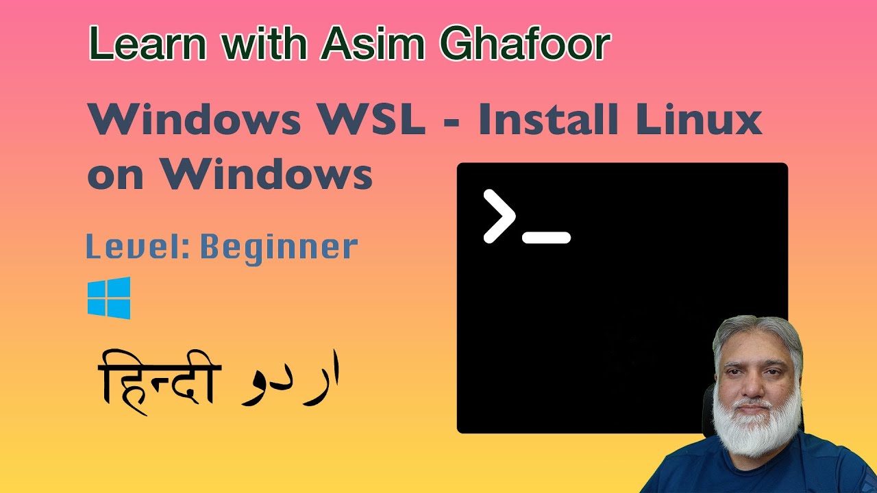 Install Ubuntu on Windows Using WSL (Windows Subsystem for Linux) - URDU/HINDI