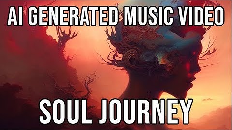 SOUL JOURNEY AI Generated Music Video with beautiful music and high quality | Stable Diffusion AI
