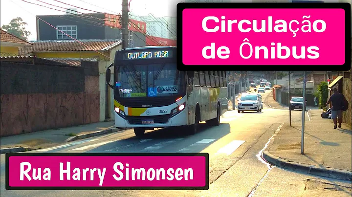 Circulao de nibus na Rua Harry Simonsen (Guarulhos)