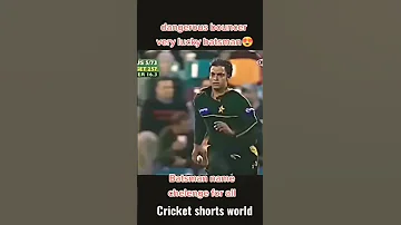 Watch Shoaib Akhtar S MOST DANGEROUS Bouncer In Cricket History 
