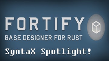 Rust Spotlight: Fortify! 3D Base Builder Demonstration! (Windows/Mac/Linux)