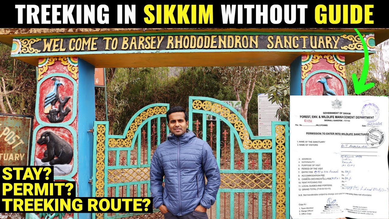 Ep:3 Barsey Rhododendron Sanctuary Trek |  West Sikkim ride 2024 | OKHREY - HILLEY | 