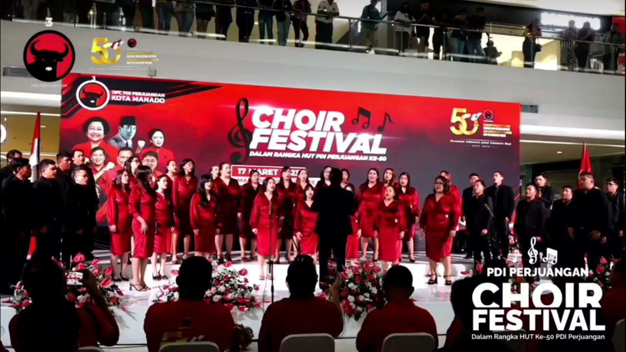 Vox Angelica Choir Juara PDI Perjuangan Choir Festival 2023