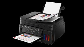 Canon PIXMA MegaTank G7020 Wireless AllInOne Inkjet Printer Copier, Scanner & Fax