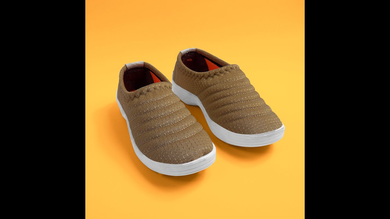 Hpral Solid Avalon Slip Ons Shoes For Ladies-Skin-NA12387