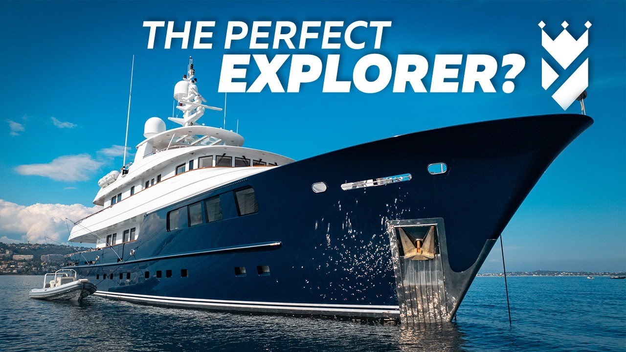 ⁣IS THIS THE PERFECT EXPLORER YACHT??? KINGSHIP'S OCEANS SEVEN FOR SALE.