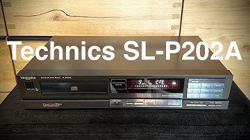 Technics SL-P202A Compact Disc Player Demo