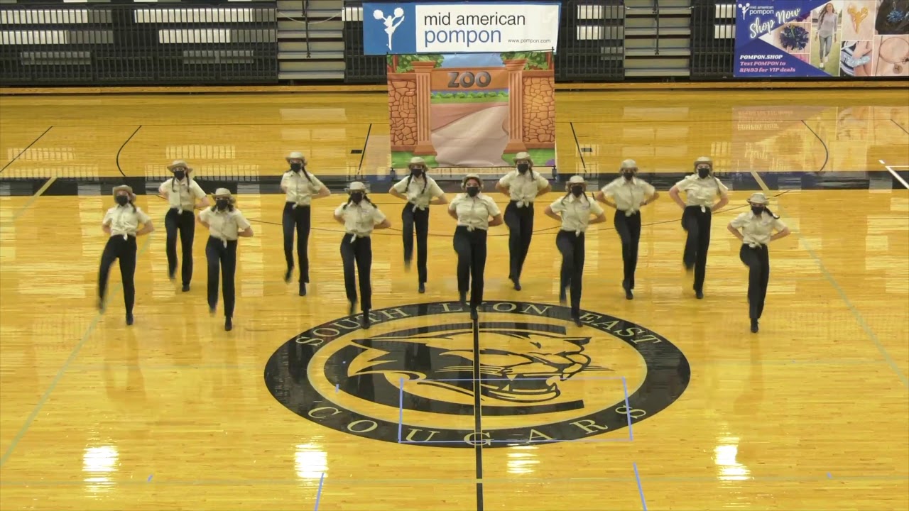 SALEM JV @ Mid American Pompon High Kick 2020 - YouTube