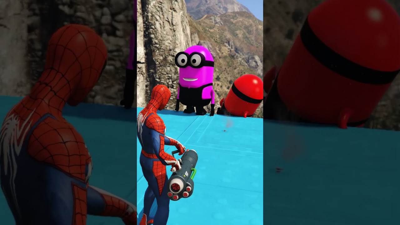 Epic Spider-Man Ragdoll Fails in GTA 5! 😆 