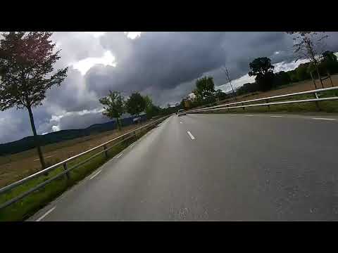 Honda CBR 600 FS and Gitup Git2 test