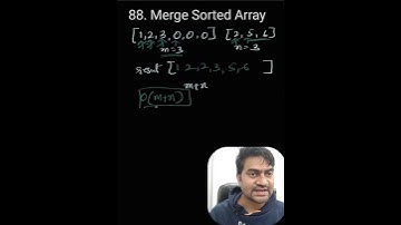 Merge sorted Arrays #java #mergesortedarrays #mergesort #shorts #computerscience #trending
