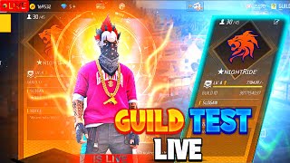 Rank Pushing ❌ Guild Test Live Now ✅ Facecam Live🔥-Garena Free Fire #shorts #Shortfeed #freefire