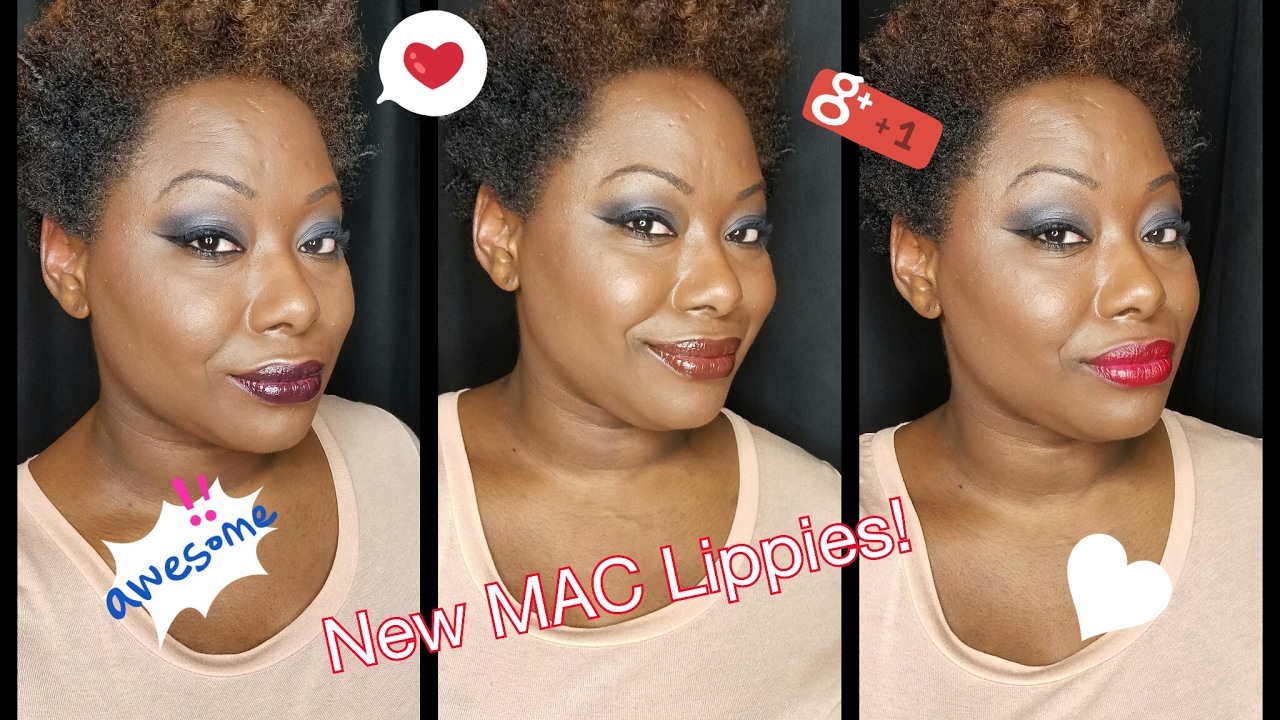 MAC Lippies: Betty Boop Red || Kiesza "Thunder Kiss" || Swatches & More
