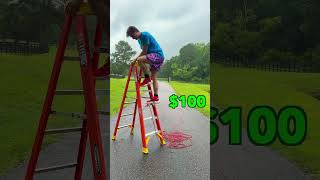 RC Monster Truck vs Ladder Challenge