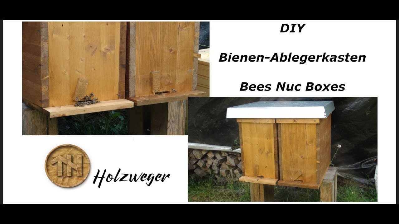 Ablegerkasten bauen - nuc box plans - DIY - Holzweger