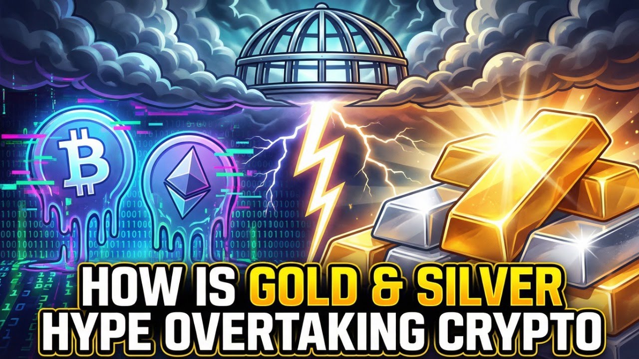 How Is Gold & Silver Hype Overtaking Crypto - Latest Ai & Crypto News