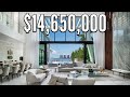 Luxury living in a 14650000 modern home in sunny isles beach florida