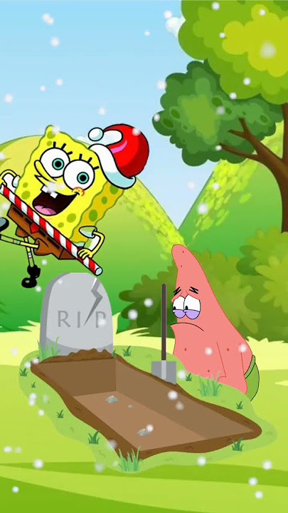 Patrick sedih, SpongeBob meninggal ditabrak BoBoiBoy #shorts