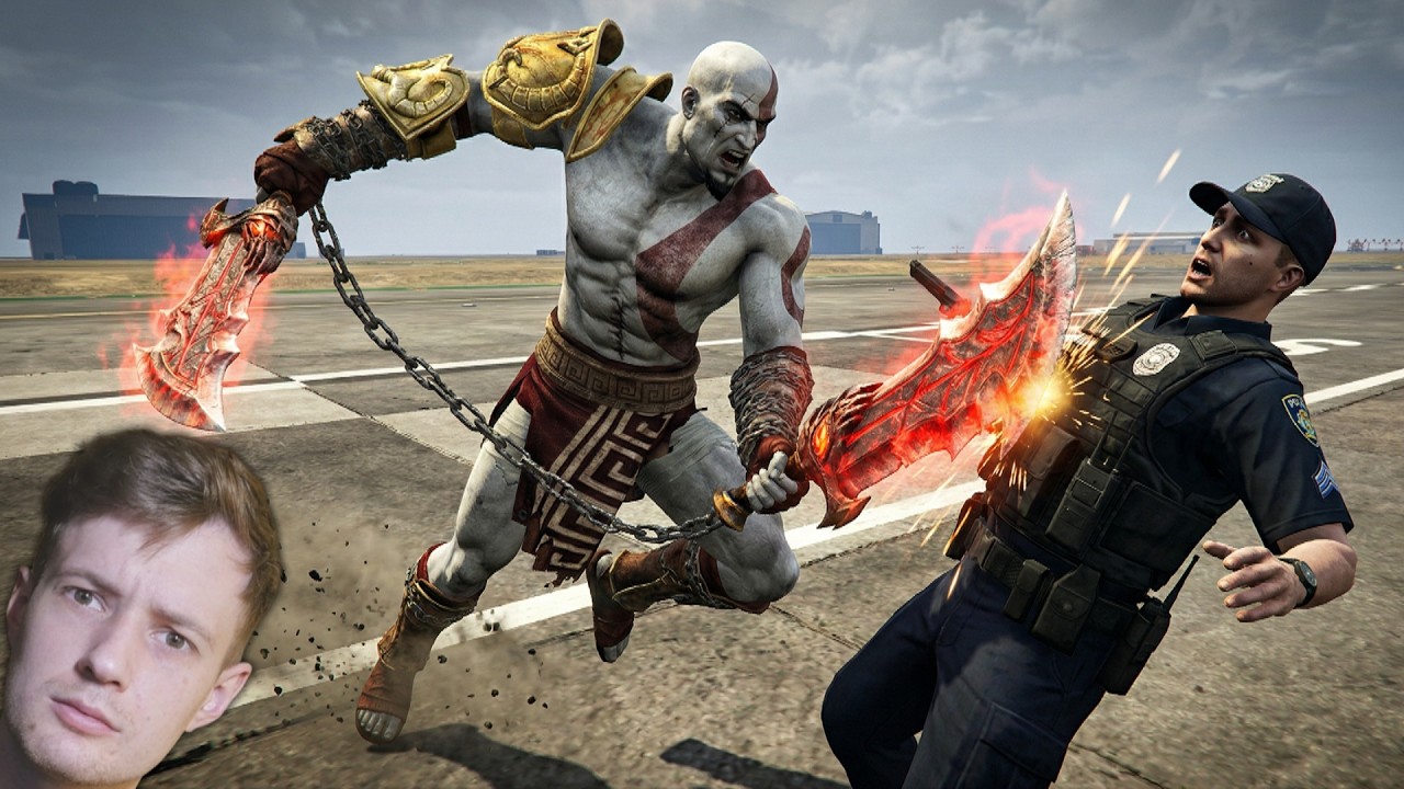 Kratos lettem a GTA V-ben!