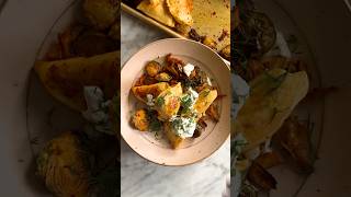 Hetty McKinnon’s Sheet-Pan Pierogies With Brussels Sprouts and Kimchi recipe is on NYT Cooking