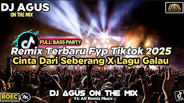 DJ AGUS TERBARU REMIX CINTA DARI SEBERANG X LAGU GALAU SOUND FYP TIKTOK FULL BASS PARTY 2025‼️ 