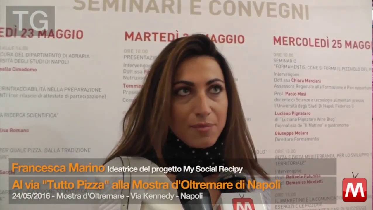 Intervista a Francesca Marino - My Social Recipe - YouTube