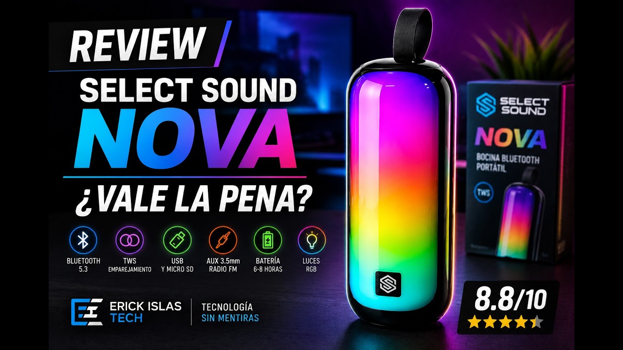 Miniatura de la reseña ¿Vale la pena comprar la bocina Nova de Select Sound?